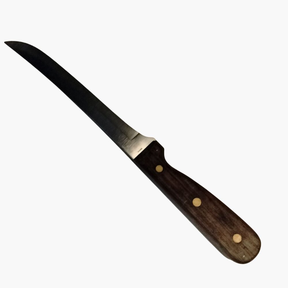 Stainless Steel Carving Knife Riveted Wood Handle Block SetReplacement - Picture 3 of 6